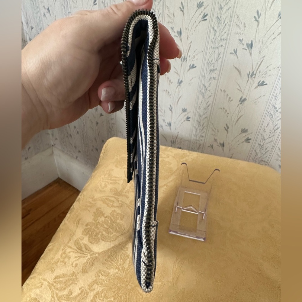 Rebecca Minkoff Striped Blue and White Clutch - Picture 5 of 15